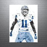 Micah Parsons Dallas Cowboys Football Art Poster