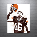 Josh Cribbs Cleveland Browns Football Art Poster