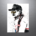 Dale Earnhardt NASCAR Art Poster