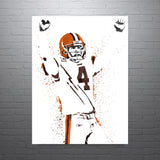 Phil Dawson Cleveland Browns Football Art Poster