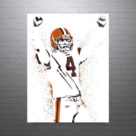 Phil Dawson Cleveland Browns Football Art Poster