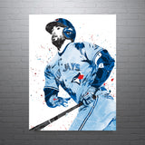 George Springer Toronto Blue Jays Baseball Art Poster