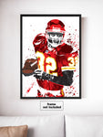Marcus Allen Kansas City Chiefs Football Art Poster