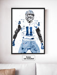 Micah Parsons Dallas Cowboys Football Art Poster