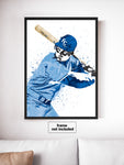George Brett Kansas City Royals Baseball Art Poster