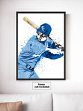 George Brett Kansas City Royals Baseball Art Poster