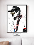Dale Earnhardt NASCAR Art Poster