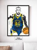 Jimmy Butler Golden State Warriors Basketball Art Poster
