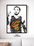 Donovan Mitchell Cleveland Cavaliers Basketball Art Poster