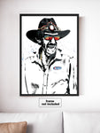 Richard Petty NASCAR Art Poster