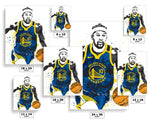 Jimmy Butler Golden State Warriors Basketball Art Poster