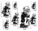 Davante Adams Las Vegas Raiders Football Art Poster