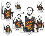 Donovan Mitchell Cleveland Cavaliers Basketball Art Poster