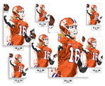 Trevor Lawrence Clemson Tigers NCAA College Art Poster