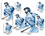 George Springer Toronto Blue Jays Baseball Art Poster