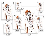 Phil Dawson Cleveland Browns Football Art Poster