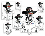 Richard Petty NASCAR Art Poster