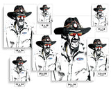 Richard Petty NASCAR Art Poster