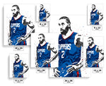 Kawhi Leonard Los Angeles Clippers Basketball Art Poster