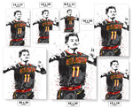 Trae Young Atlanta Hawks Basketball Art Poster