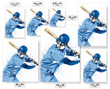 George Brett Kansas City Royals Baseball Art Poster