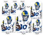 Cooper Kupp Los Angeles Rams Football Art Poster