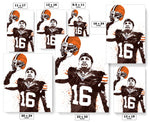 Josh Cribbs Cleveland Browns Football Art Poster