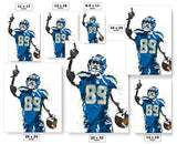 Doug Baldwin Green Seattle Seahawks Football Art Poster