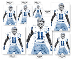 Micah Parsons Dallas Cowboys Football Art Poster