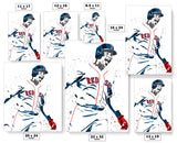 Rafael Devers Boston Red Sox Baseball Art Poster
