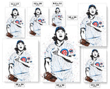 Shota Imanaga Chicago Cubs Baseball Art Poster