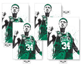 Paul Pierce Boston Celtics Basketball Art Poster