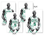 Kevin Garnett Boston Celtics Basketball Art Poster