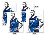 Kawhi Leonard Los Angeles Clippers Basketball Art Poster