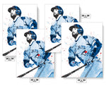 George Springer Toronto Blue Jays Baseball Art Poster