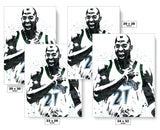 Kevin Garnett Minnesota Timberwolves Basketball Art Poster