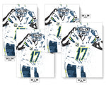 Philip Rivers Los Angeles Chargers Football Art Poster