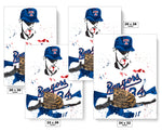 Nolan Ryan Texas Rangers Baseball Art Poster