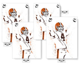 Phil Dawson Cleveland Browns Football Art Poster