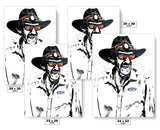 Richard Petty NASCAR Art Poster