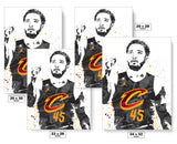 Donovan Mitchell Cleveland Cavaliers Basketball Art Poster