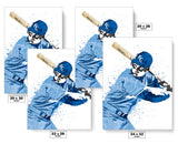 George Brett Kansas City Royals Baseball Art Poster