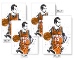 Steve Nash Phoenix Suns Basketball Art Poster